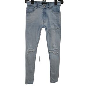 AMIRI Light Blue Skinny Jeans